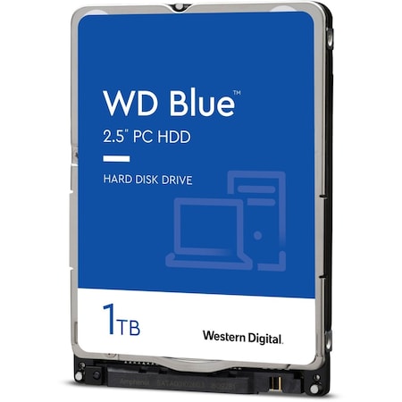 Wd Bulk Blue 1TB Mobile PC Hard Drive, WD10SPZXSP WD10SPZX
